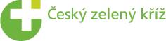 Das Tschechisches grüne Kreuz